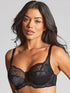 Panache Clara Full Cup – Bügel-BH ohne Polsterung (Charcoal Black)