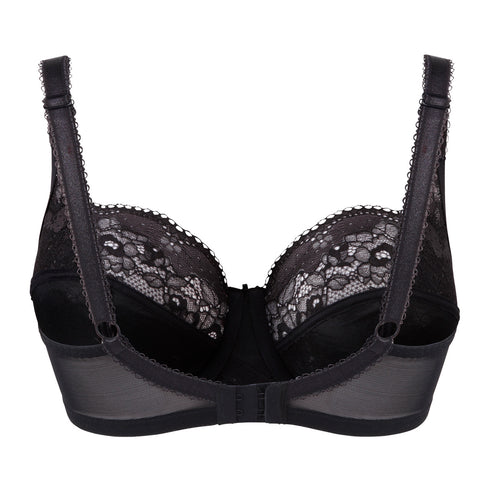 Panache Clara Full Cup – Bügel-BH ohne Polsterung (Charcoal Black)