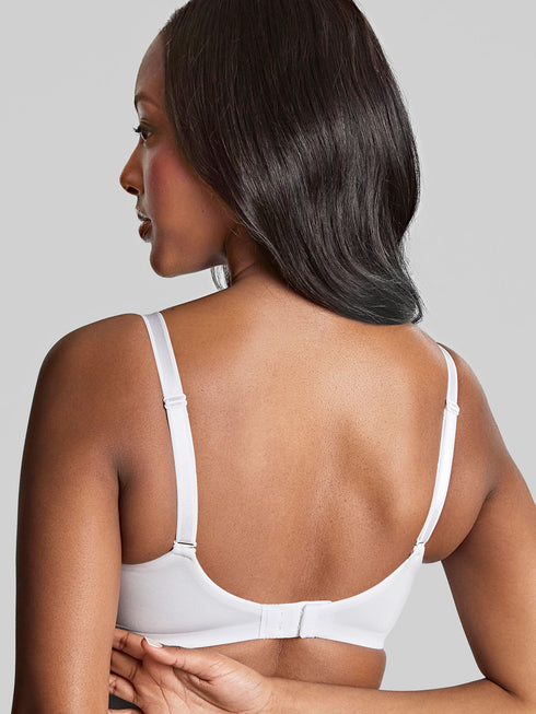 Panache Porcelain Elan – T-Shirt-BH (Weiß)