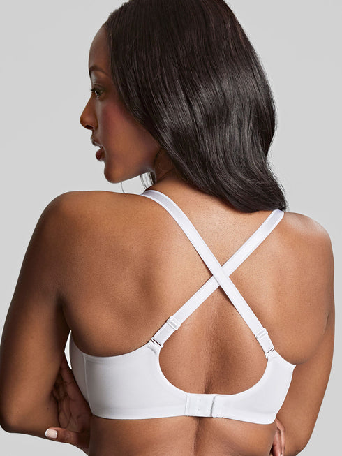 Panache Porcelain Elan – T-Shirt-BH (Weiß)