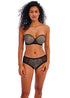Freya Tailored Black Moulded Strapless Underwire Bra