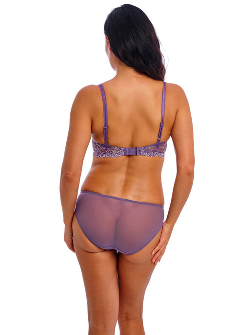Wacoal Embrace Lace Grape Compote Multi Bikini Brief