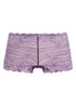 Wacoal Embrace Lace Grape Compote Multi Shorts