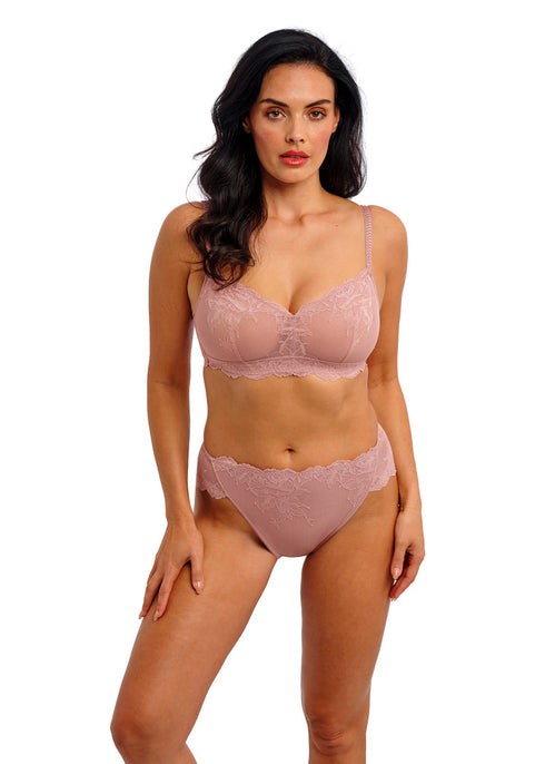 Wacoal Vivid Attraction Woodrose – Slip mit hohem Bein