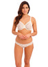 Wacoal Halo Lace Ivory Moulded Underwire Bra