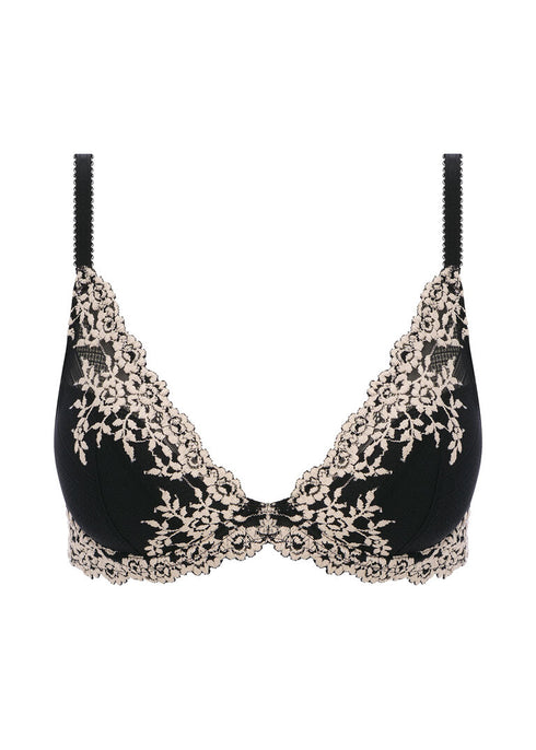 Wacoal Embrace Lace Black Plunge-BH mit Bügel