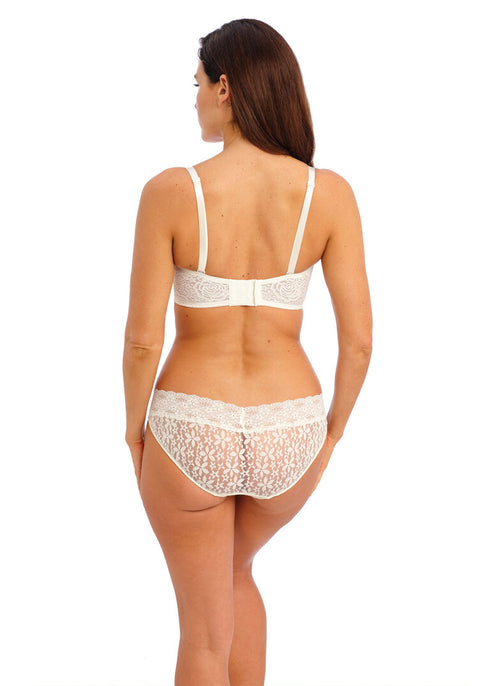 Wacoal Halo Lace Ivory Trägerloser-BH