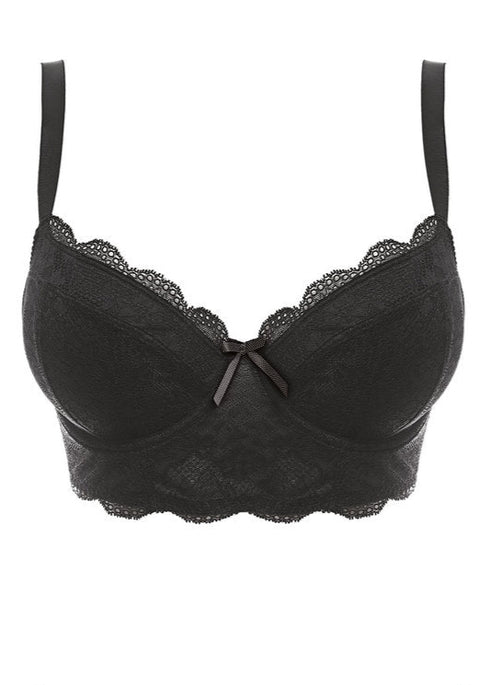 Freya Fancies Black Longline-BH mit Bügel