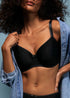 Freya Idol Black Uw moulded Balcony T-shirt Bra