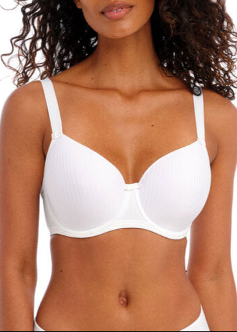 Freya Idol White Uw moulded Balcony T-shirt Bra