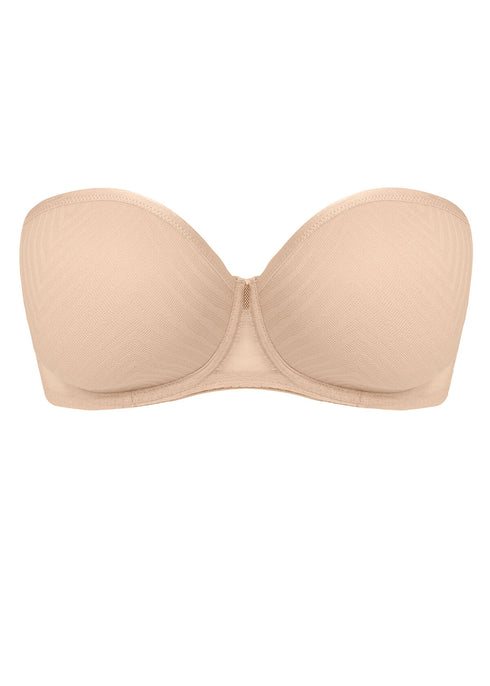 Tailored Natural Beige Gemoldeter Trägerloser-BH mit Bügel