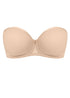 Tailored Natural Beige Gemoldeter Trägerloser-BH mit Bügel