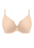 Wacoal Tailored Natural Beige Uw Moulded Plunge T-shirt Bra