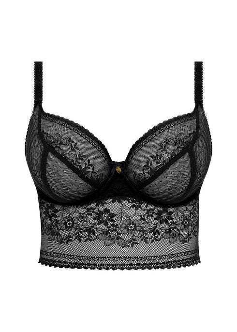 Freya Sydnie Black Longline-BH mit Bügel