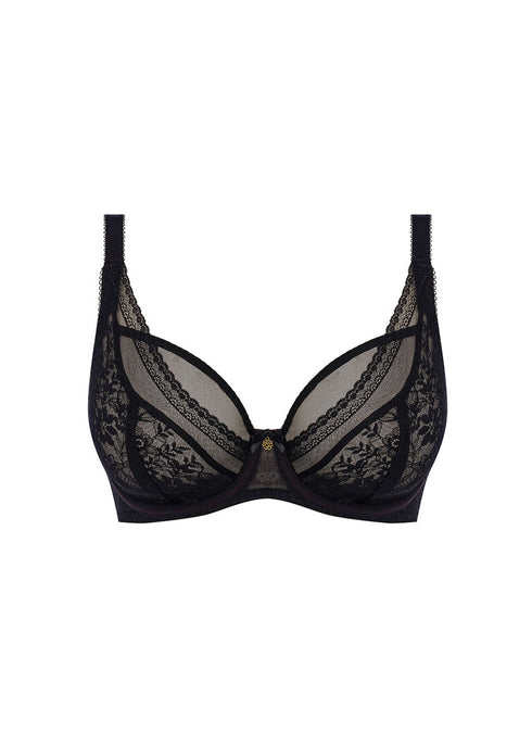 Freya Sydnie Black Uw High Apex Plunge Bra