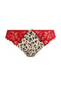 Freya Cherish Me Red Leopard String