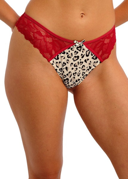 Freya Cherish Me Red Leopard String