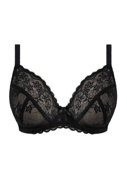 Freya Quinn Black Plunge-BH mit Bügel