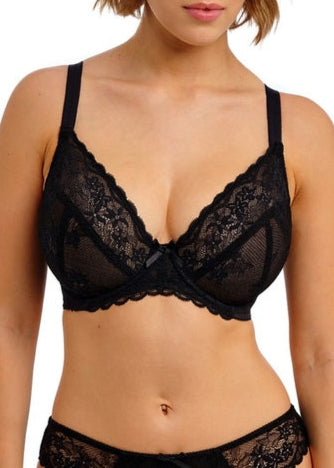 Freya Quinn Black Plunge-BH mit Bügel