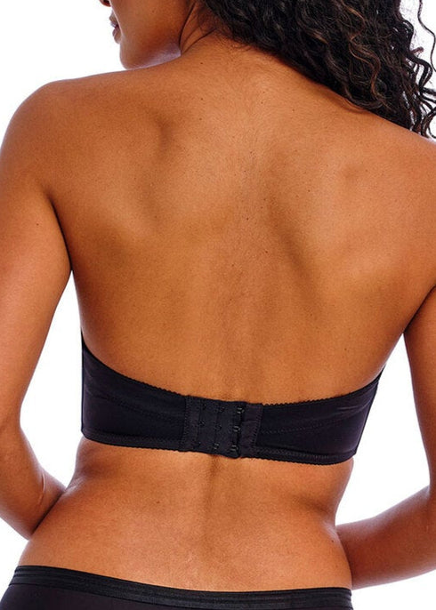 Freya Deco Black Gemoldeter Trägerloser-BH mit Bügel