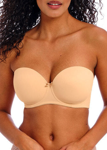 Freya Deco Nude Gemoldeter Trägerloser-BH mit Bügel
