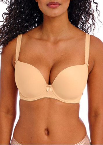 Freya Deco Nude Uw Moulded Plunge T-shirt Bra