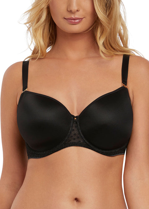 Freya Starlight Black Uw Moulded Balcony T-shirt Bra