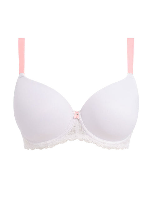 Freya Offbeat White Uw Moulded Demi T-shirt Bra