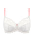 Freya Offbeat White Bügel-BH mit seitlicher Verstärkung
