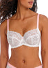 Freya Offbeat White Bügel-BH mit seitlicher Verstärkung
