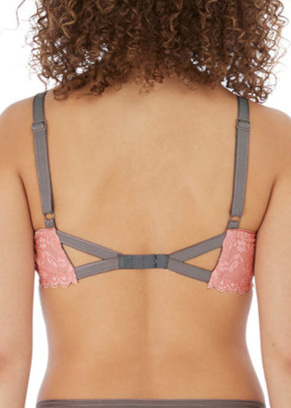 Freya Offbeat Rosehip Plunge-BH mit Bügel