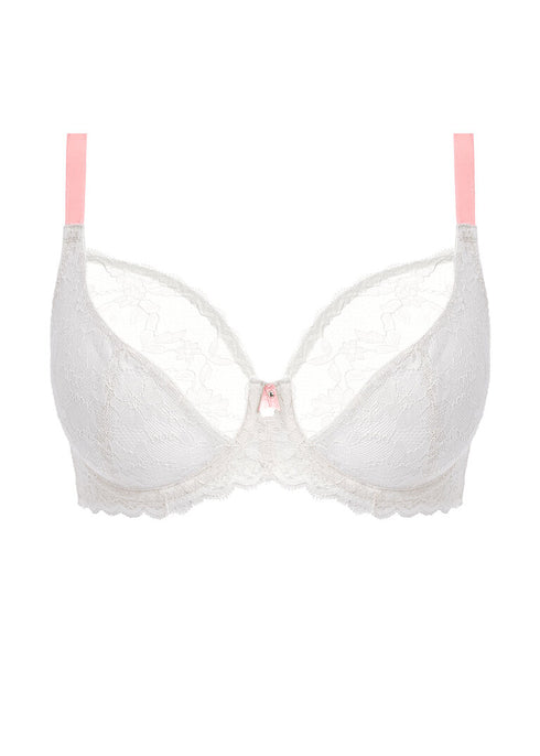 Freya Offbeat White Plunge-BH mit Bügel