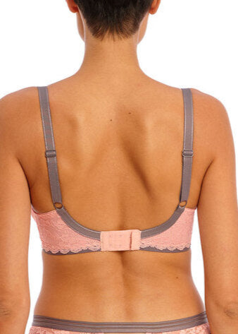 Freya Offbeat Rosehip Wattierter Halbschalen-BH mit Bügel