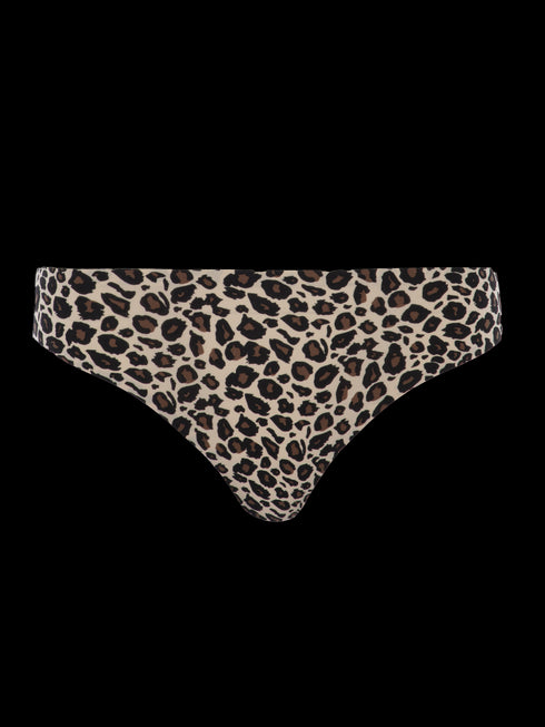 Chantelle Softstretch Leopard Nude Slip