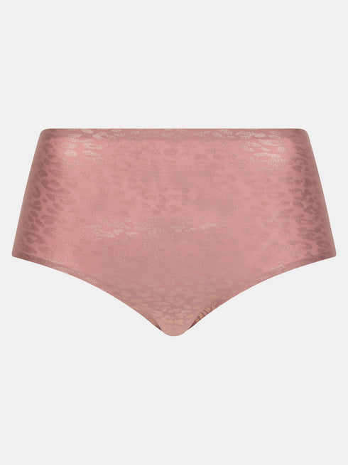 Chantelle Softstretch Pink Leo Shimmer Taillenslip