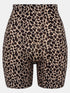 Chantelle Softstretch Leopard Nude Kurze Radlerhose