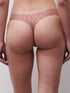 Chantelle Softstretch Pink Leo Shimmer Tanga