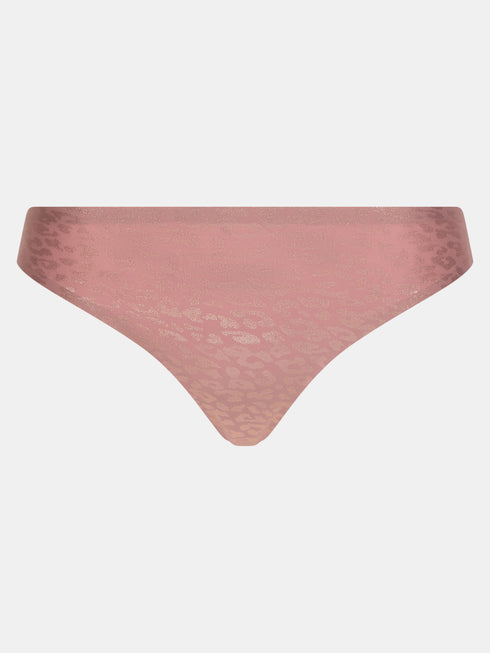 Chantelle Softstretch Pink Leo Shimmer Tanga