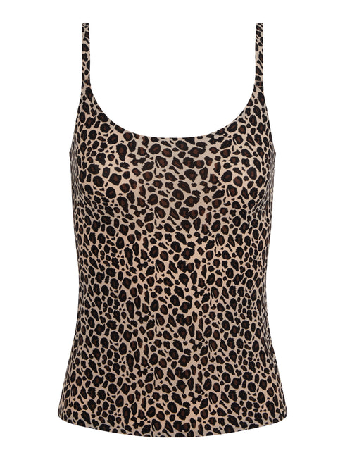 Chantelle Softstretch Leopard Print Top Spaghettiträgern