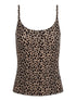 Chantelle Softstretch Leopard Print Top Spaghettiträgern
