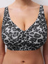 Chantelle Softstretch Grey Leopard Bügelloser BH