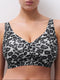 Chantelle Softstretch Grey Leopard Bügelloser BH
