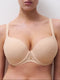 Chantelle Romance Beige Dore Covering T-Shirt BH