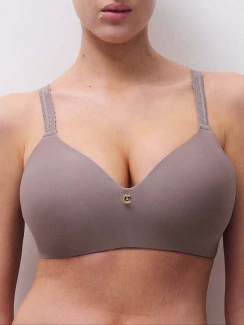 Chantelle Romance Rose Fumee Bügelloser BH