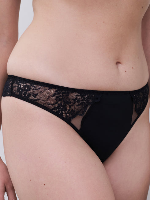 Chantelle Pulp Crush Schwarz Tanga
