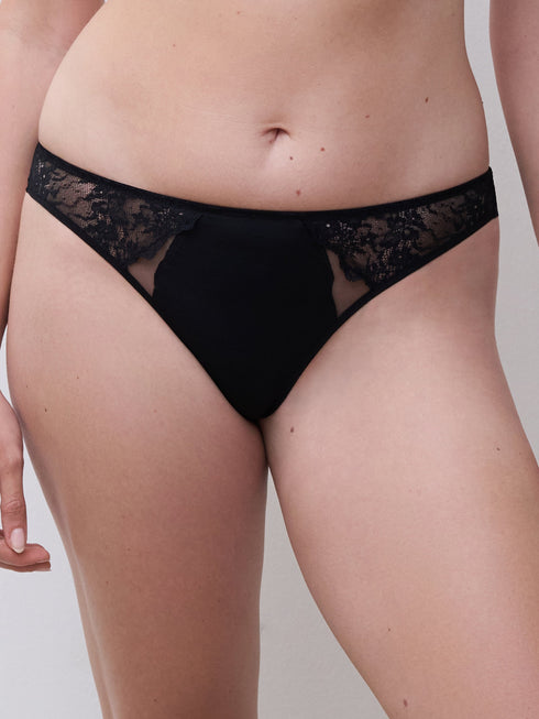 Chantelle Pulp Crush Schwarz Tanga