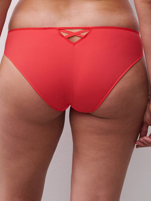 Chantelle Pulp Lush Flamboyant Flower Slip