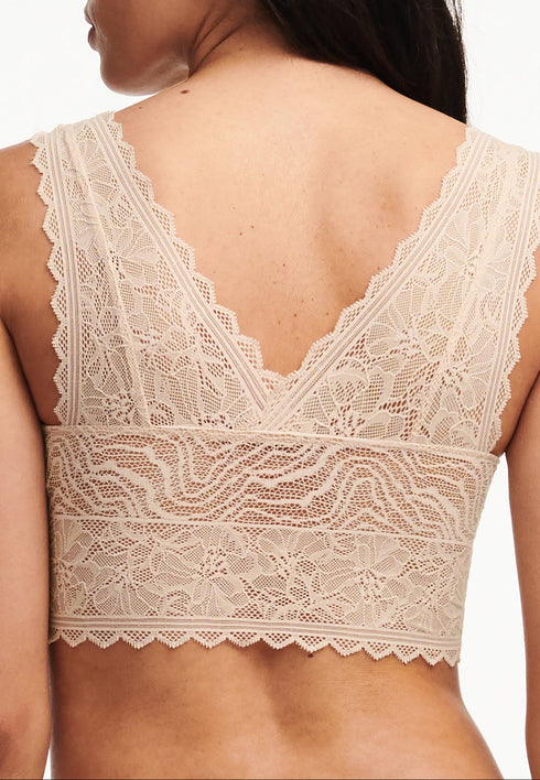 Chantelle Floral Touch Beige Dore Bügelloser BH
