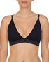 Rib Bralette Black SEAMLESS LITEWEAR DKNY INTIMATES