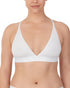 Rib Bralette Poplin White SEAMLESS LITEWEAR DKNY INTIMATES